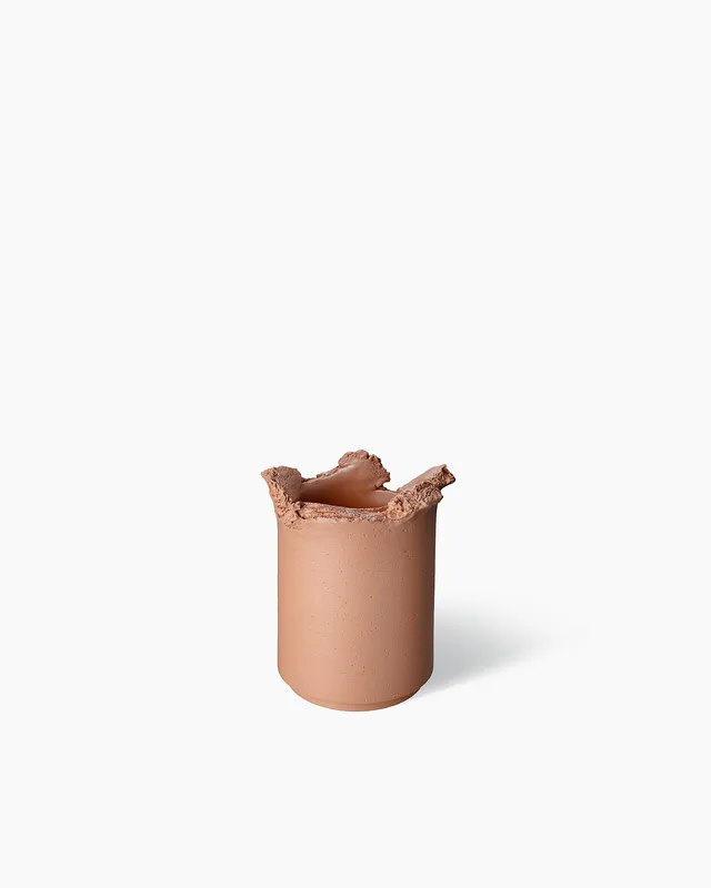bitossi-ceramiche-vaso-clay-formafantasma-rosa-pesca-matt image 1