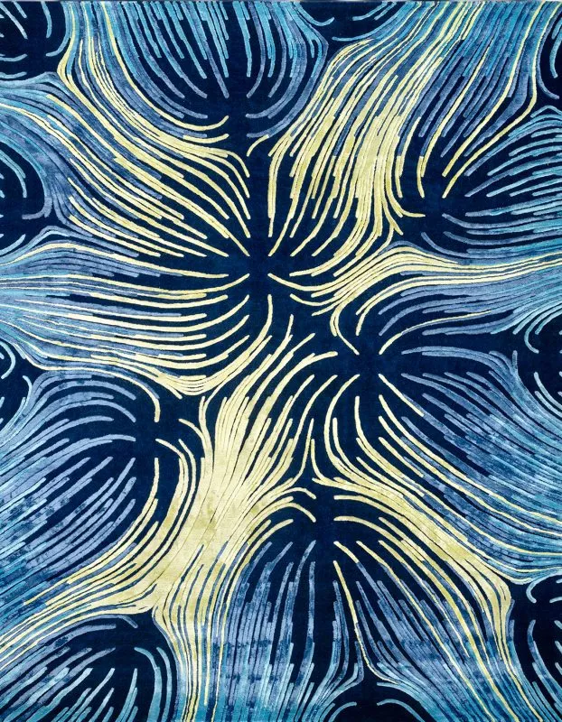 illulian-interlace-zaha-hadid-tappeto-limited-multicolour-blu image 1