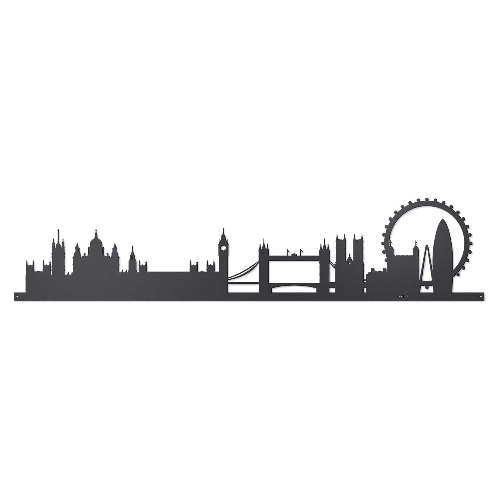 arti-mestieri-london-skyline-100-pannello-decorativo-ferro image 1