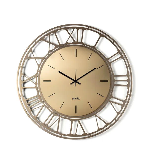 arti-mestieri-axis-70-orologio-da-parete-in-vetro-specchiato image 1