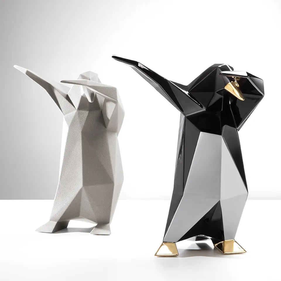 bosa-dab-penguin-scultura-pinguino-in-ceramica image 1