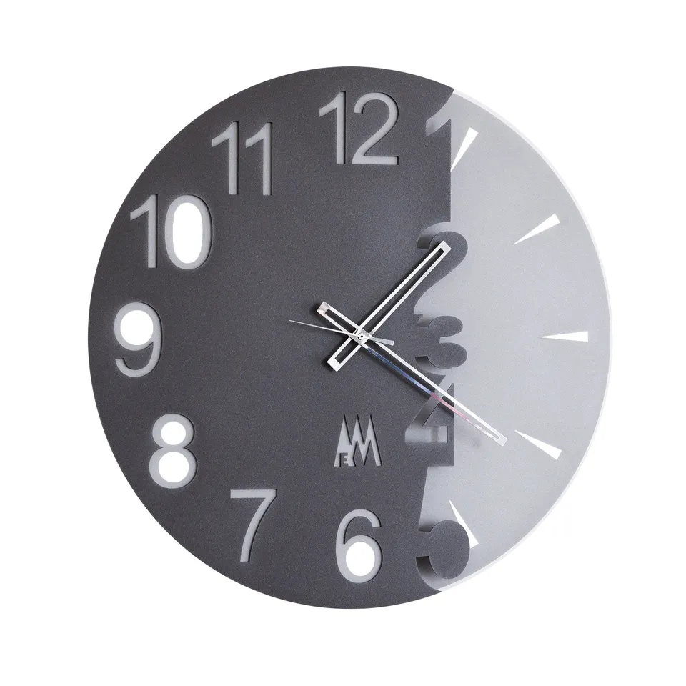arti-mestieri-full-moon-orologio-da-parete-moderno-in-ferro-50-cm image 1
