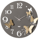 arti-mestieri-butterfly-flowers-orologio-da-parete-large-60-cm image 7