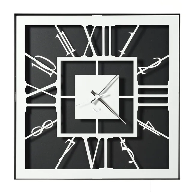 arti-mestieri-tauro-orologio-da-parete-quadrato-50x50-cm image 1