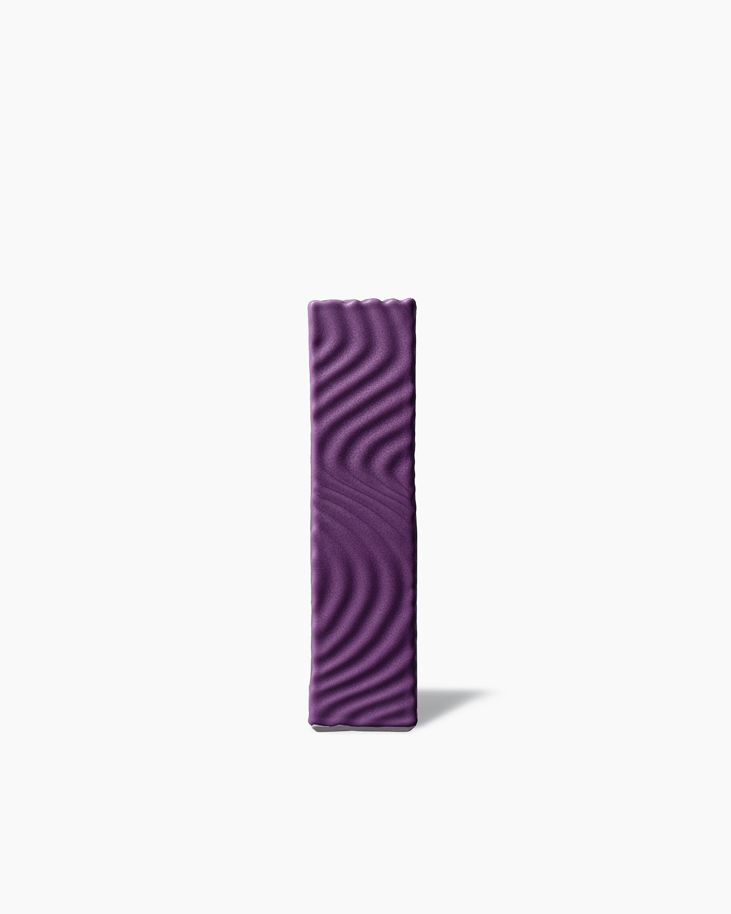 bitossi-ceramiche-vaso-quadrato-wiggle-max-lamb-viola-matt image 2