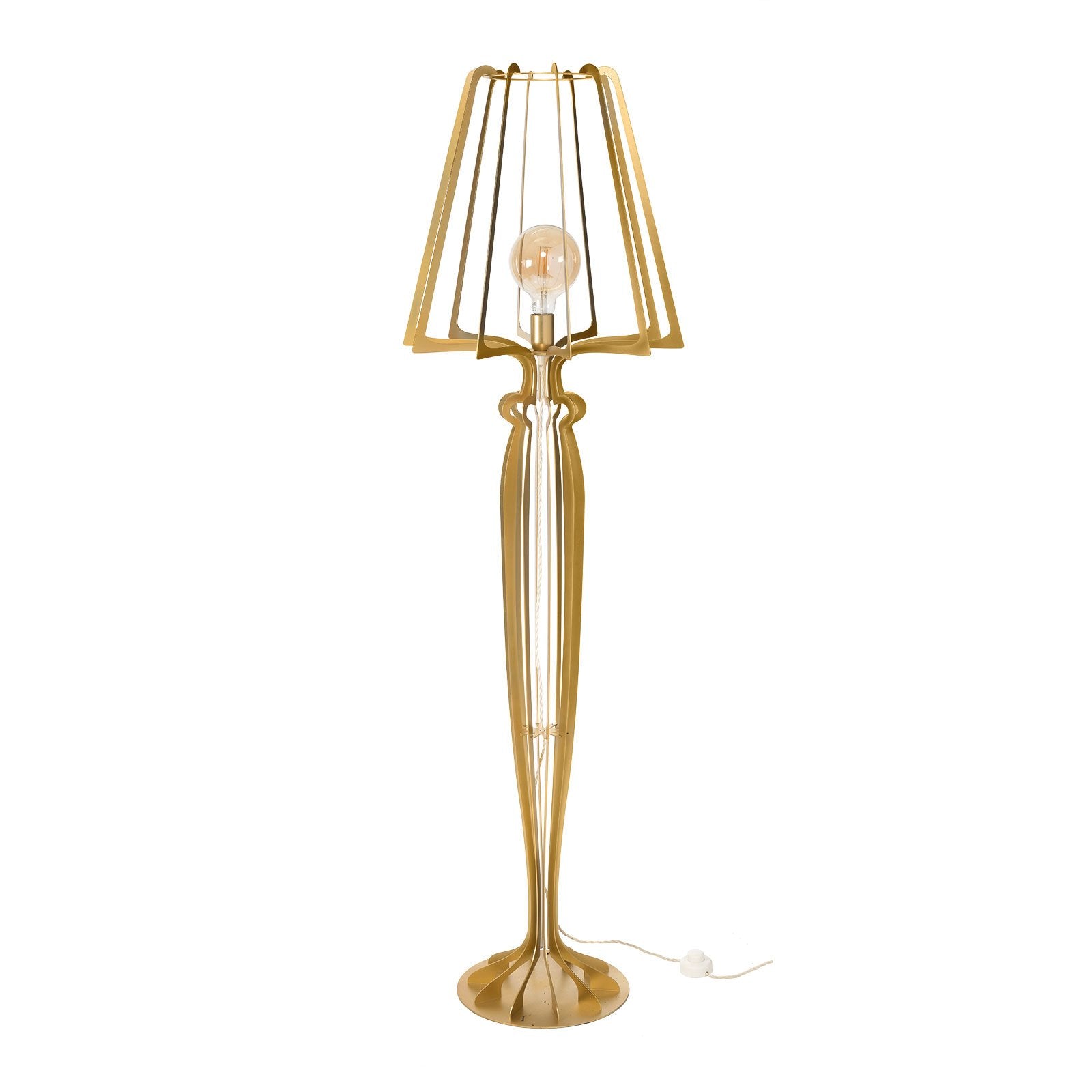 arti-mestieri-minerva-lampada-da-terra-reticolato-per-soggiorno image 2