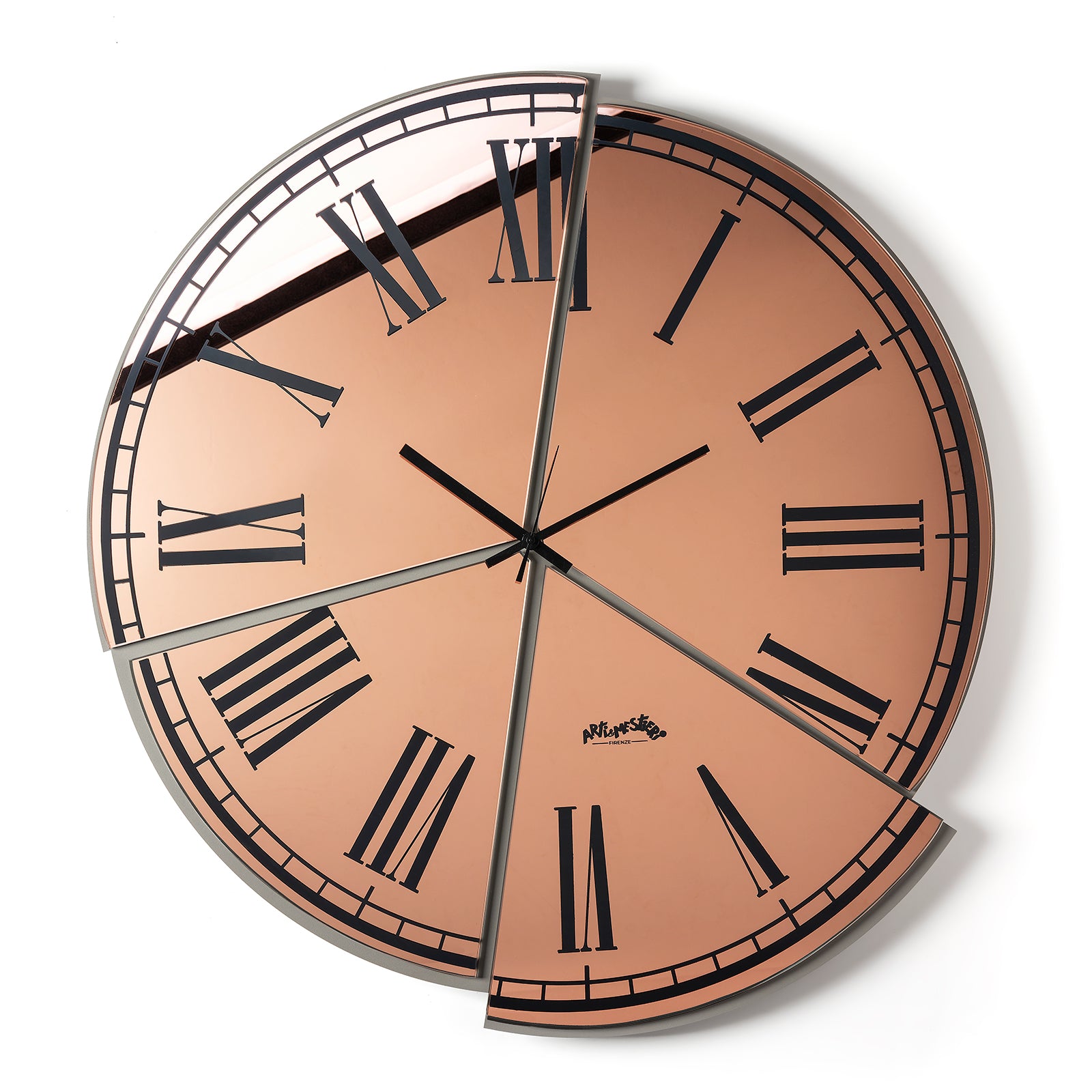 arti-mestieri-kintsugi-orologio-da-parete-in-vetro-specchiato image 6
