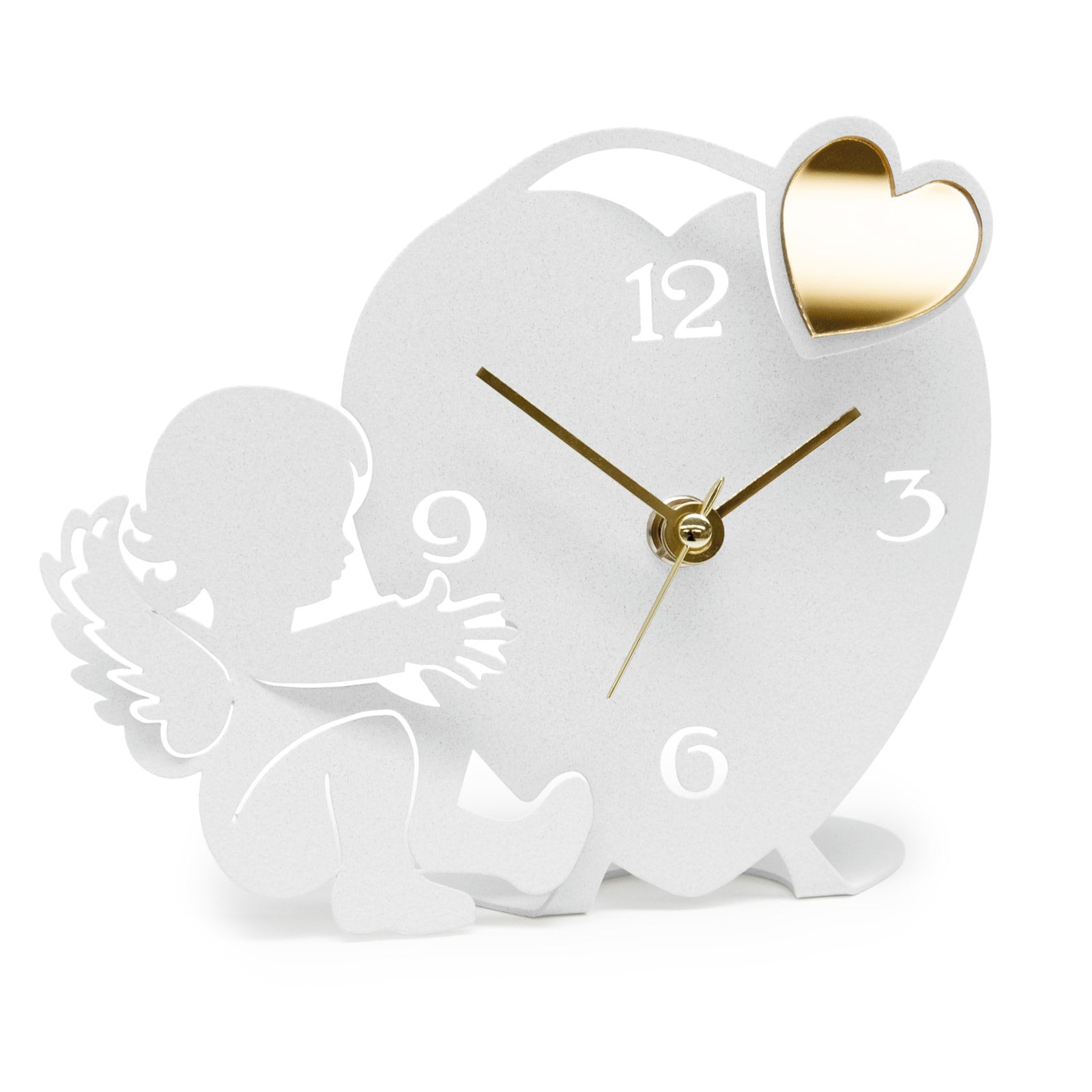 arti-mestieri-bomboniera-orologio-angioletto-decorato-16x14-cm image 3