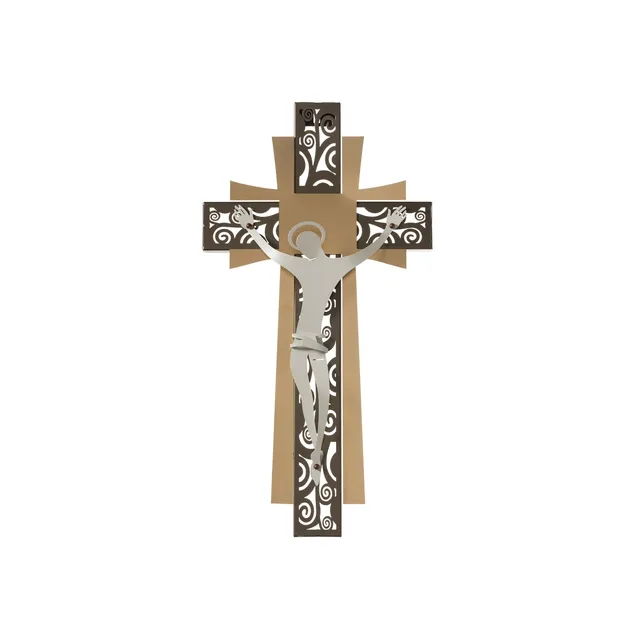 arti-mestieri-crocifisso-decor-piccolo-crocifisso-design-moderno image 1