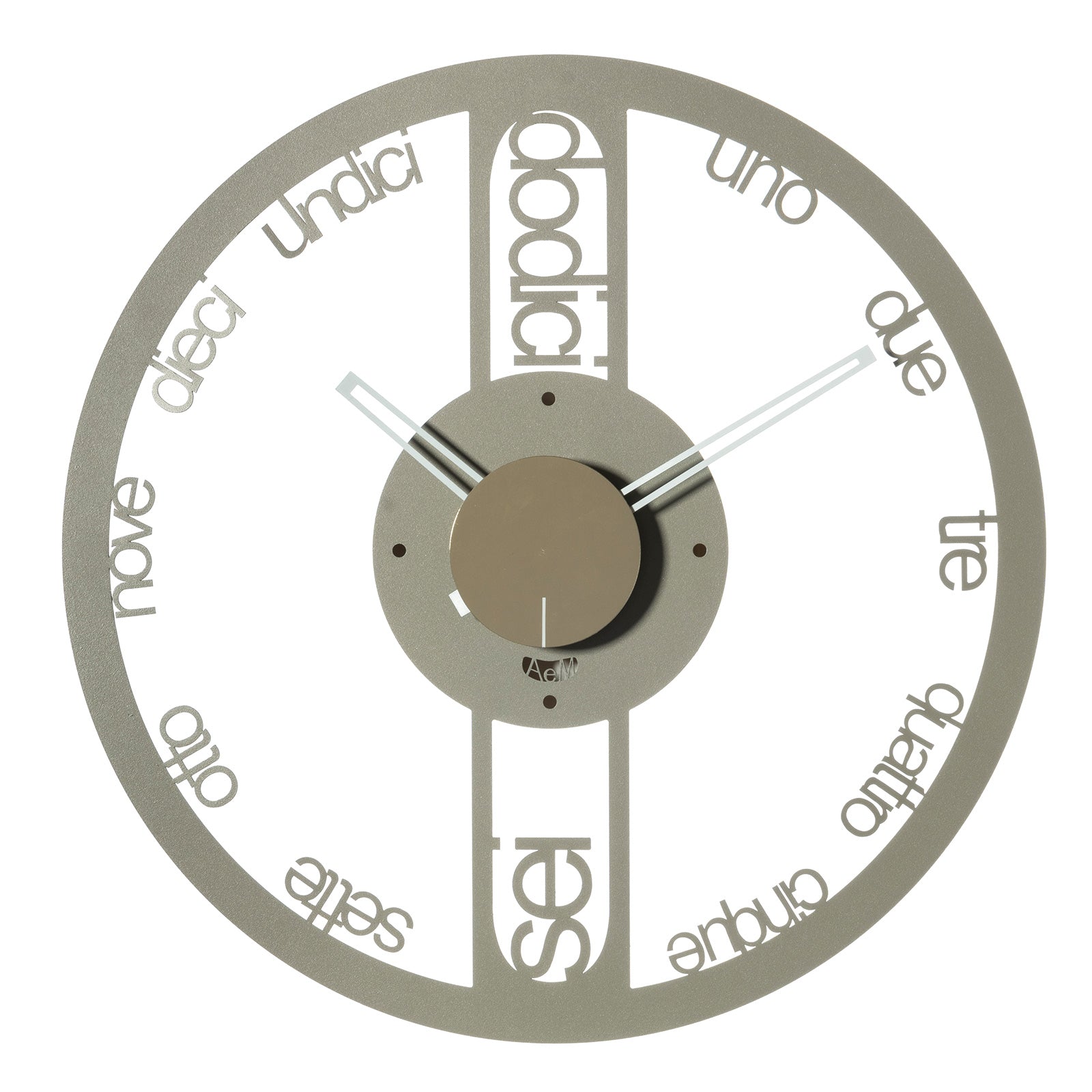 arti-mestieri-circolo-piccolo-orologio-da-parete-moderno image 1