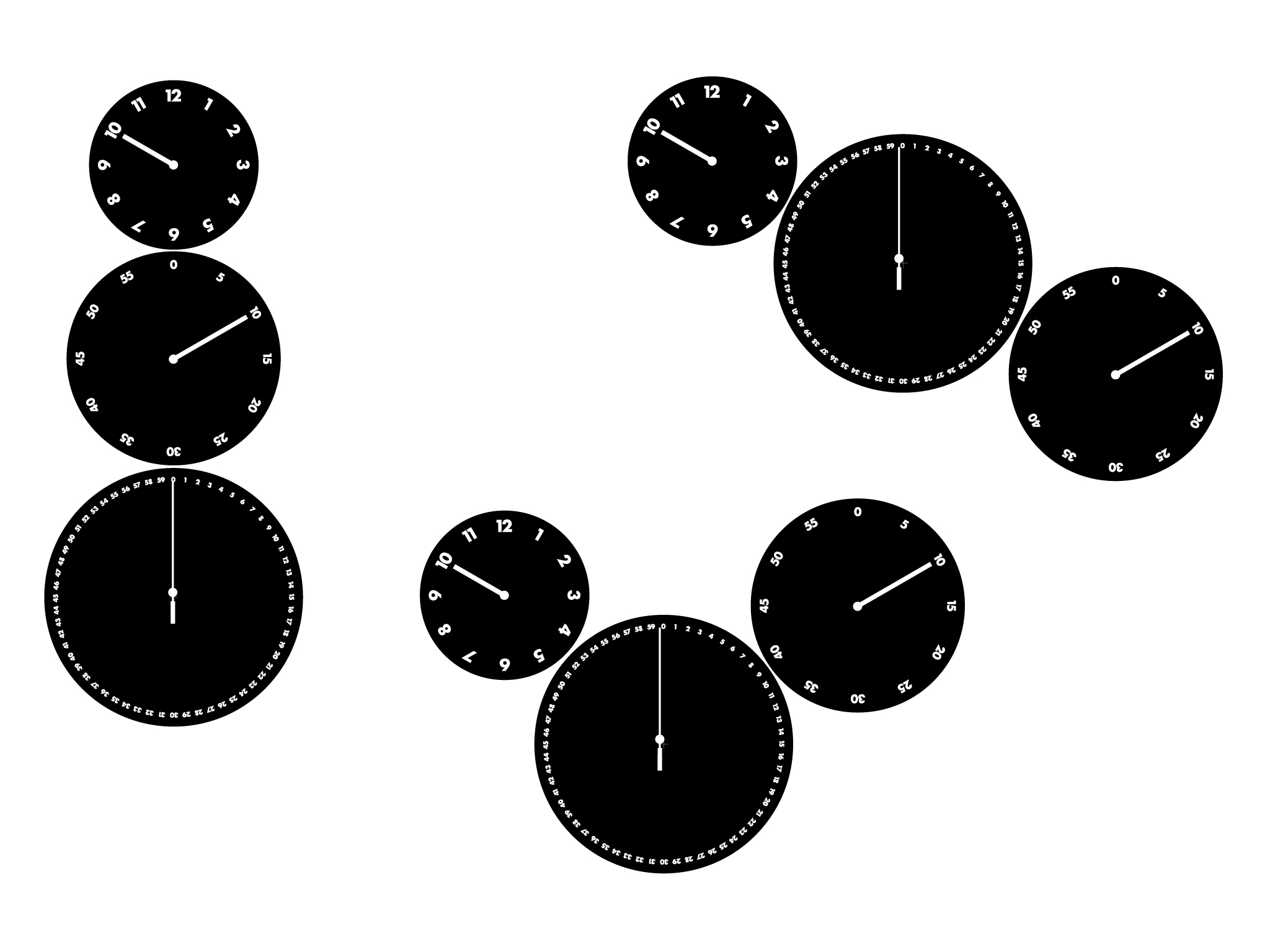progetti-h-m-s-orologio-da-parete-modulare-a-3-dischi image 6