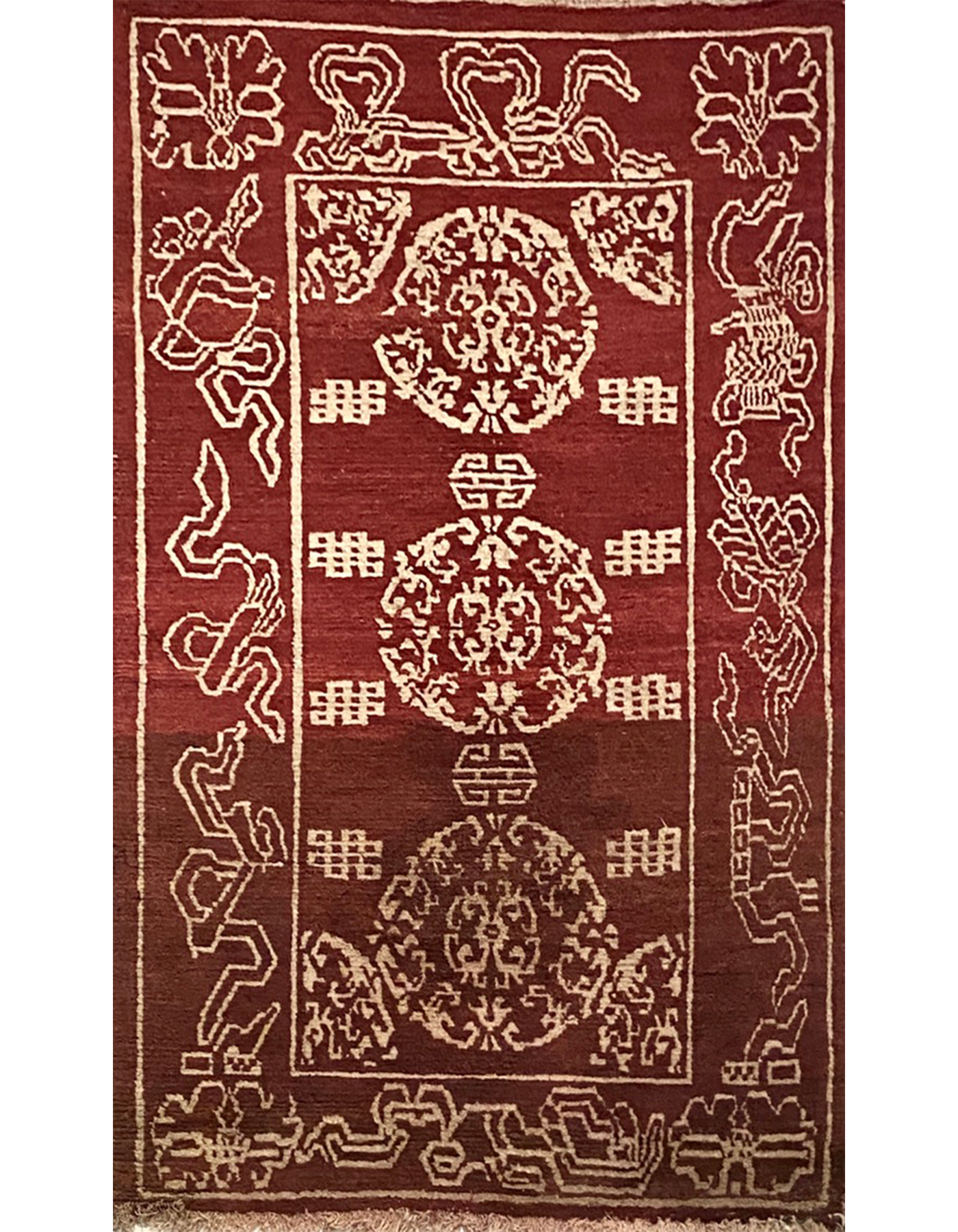 illulian-tibet-shou-endless-knot-tappeto-nomad-150x85-cm image 1