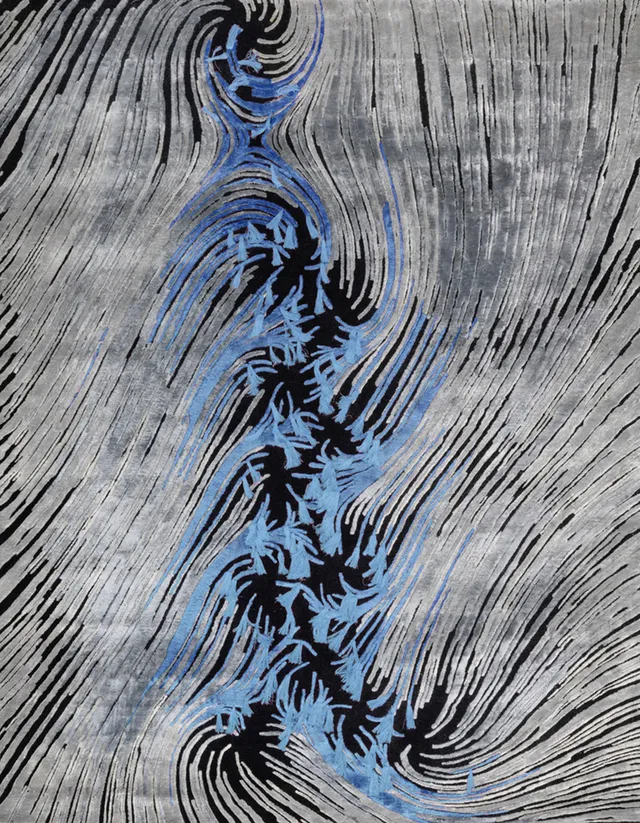 illulian-knotted-waves-tappeto-limited-edition-zaha-hadid-architects-blu image 1