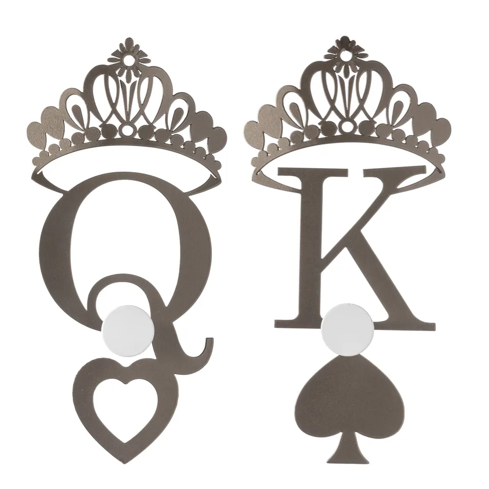 arti-mestieri-the-queen-set-ganci-appendiabiti-di-design-in-ferro image 1