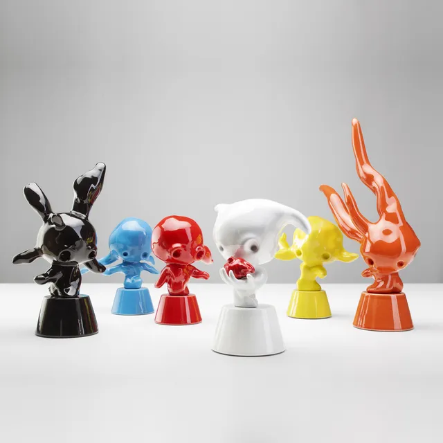 bosa-momonsters-scultura-in-ceramica-theatre-hayon image 1