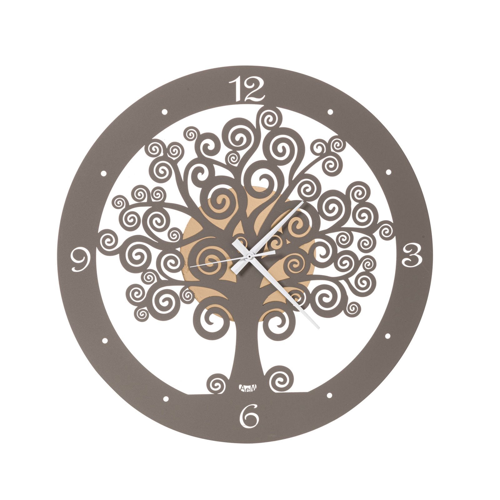 arti-mestieri-albero-della-vita-piccolo-orologio-da-parete image 3