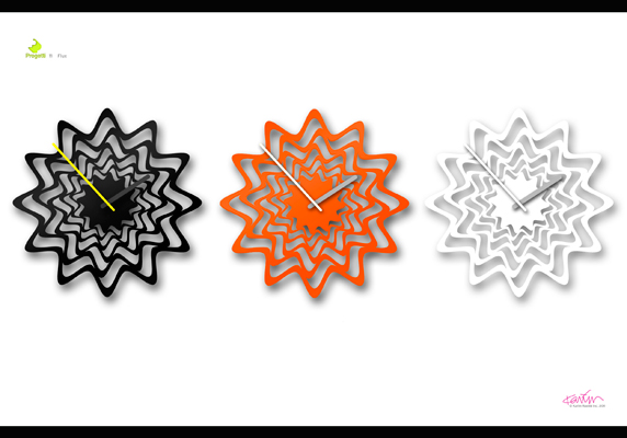 progetti-flux-orologio-da-parete-in-metallo-verniciato-di-karim-rashid image 4