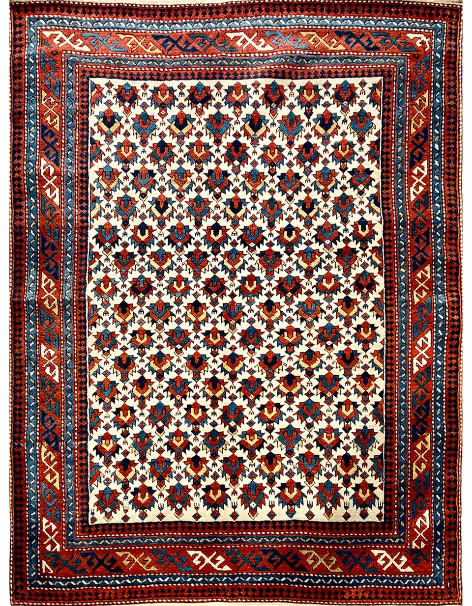 illulian-shirwan-shields-tappeto-140x100-cm-100-lana-caucaso image 1