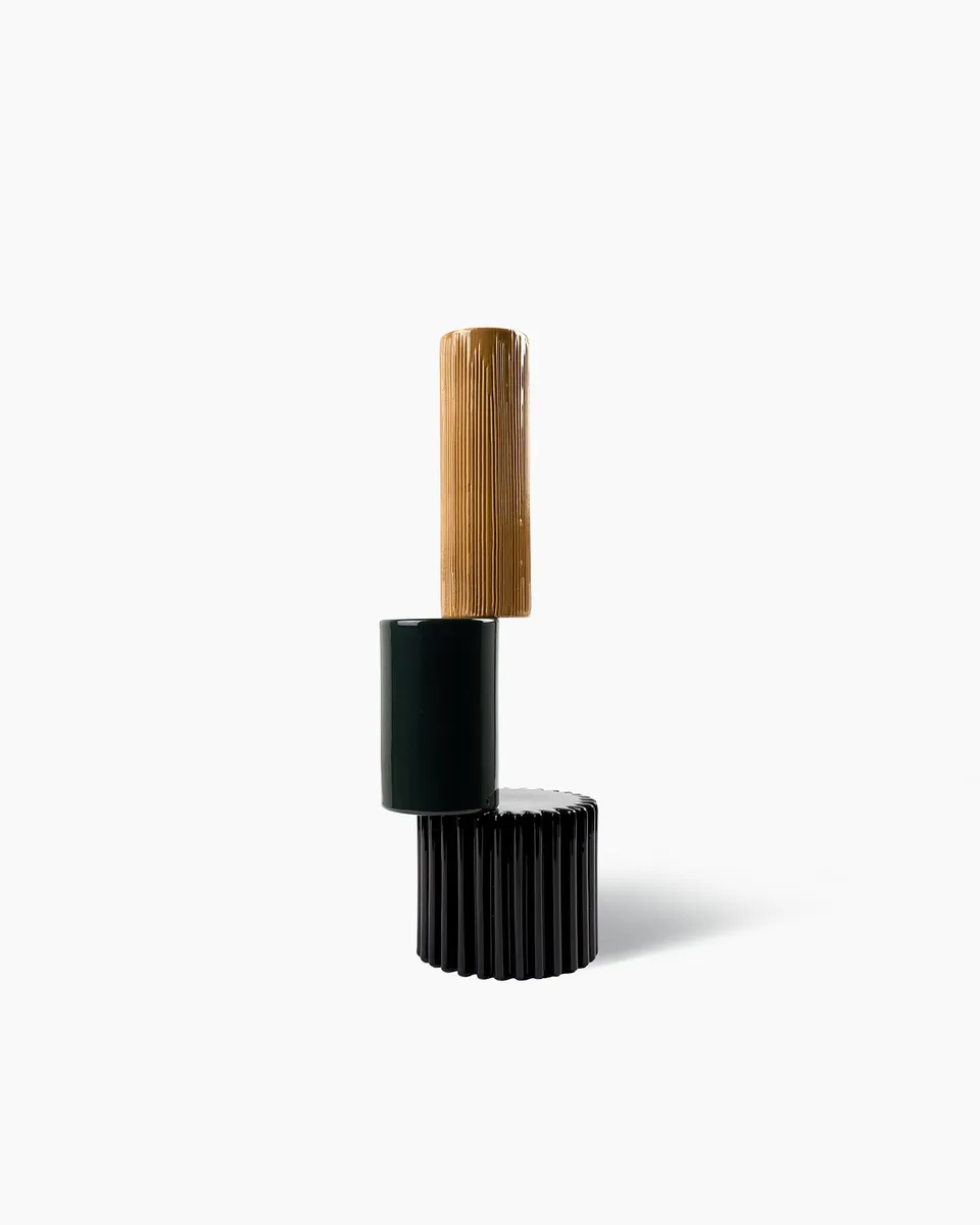 bitossi-ceramiche-vaso-3-elementi-quincoces-drago-colonne-onda image 1