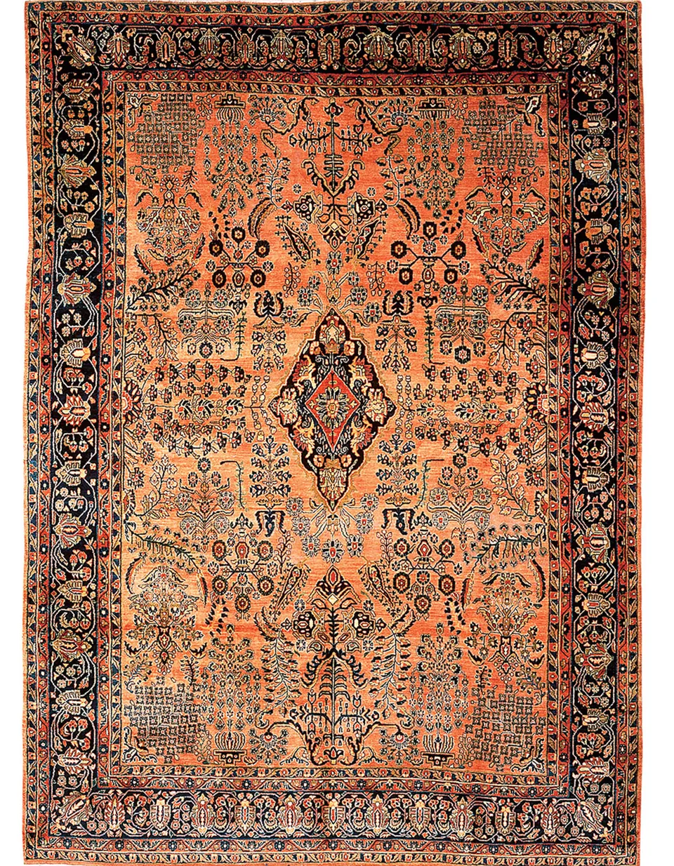 illulian-sarouk-tappeto-persia-antico-349-x-266-cm image 1