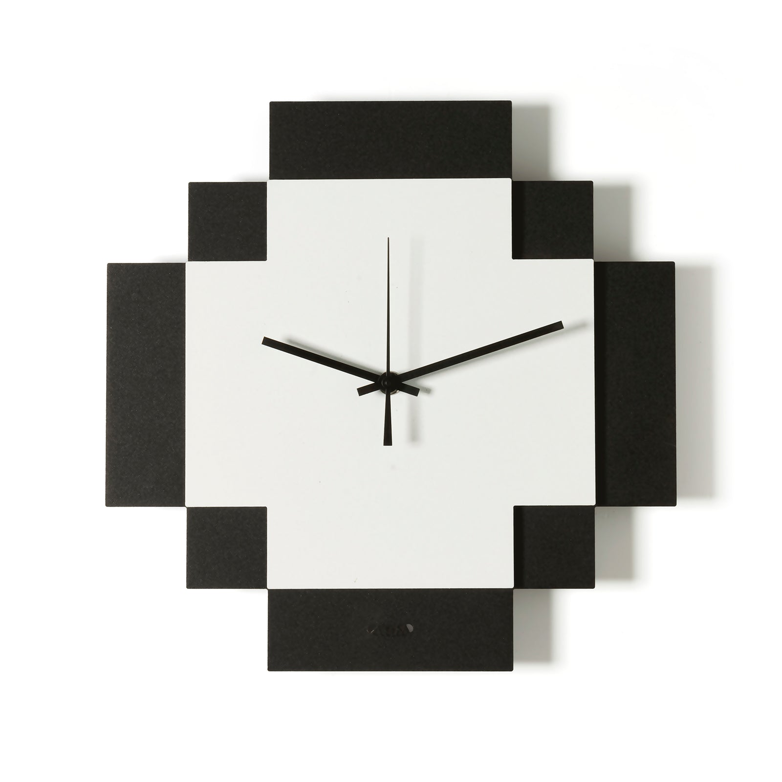 arti-mestieri-tetris-orologio-da-parete-geometrico-in-ferro image 1