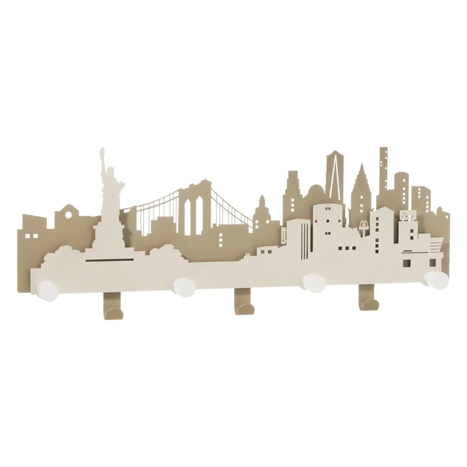 arti-mestieri-appendiabiti-new-york-in-ferro image 1