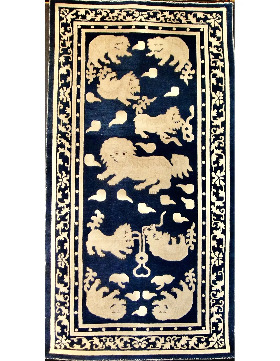 illulian-china-guardian-lions-tappeto-nomad-collection-175-x-93-cm image 1