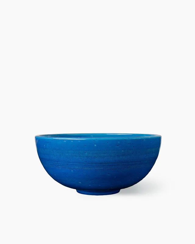 bitossi-ceramiche-bolo-rimini-blu-by-aldo-londi-tornito-inciso image 1
