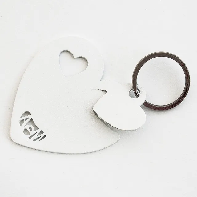 arti-mestieri-hearts-portachiavi-design-cuore-in-ferro image 1
