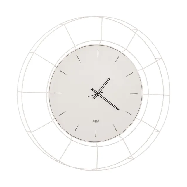 arti-mestieri-orologio-da-parete-nudo-grande-bianco-94-cm image 1