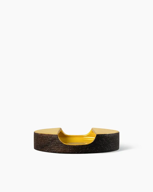bitossi-ceramiche-bolo-tagliata-1971-riedizione-aldo-londi-terra-rossa image 1