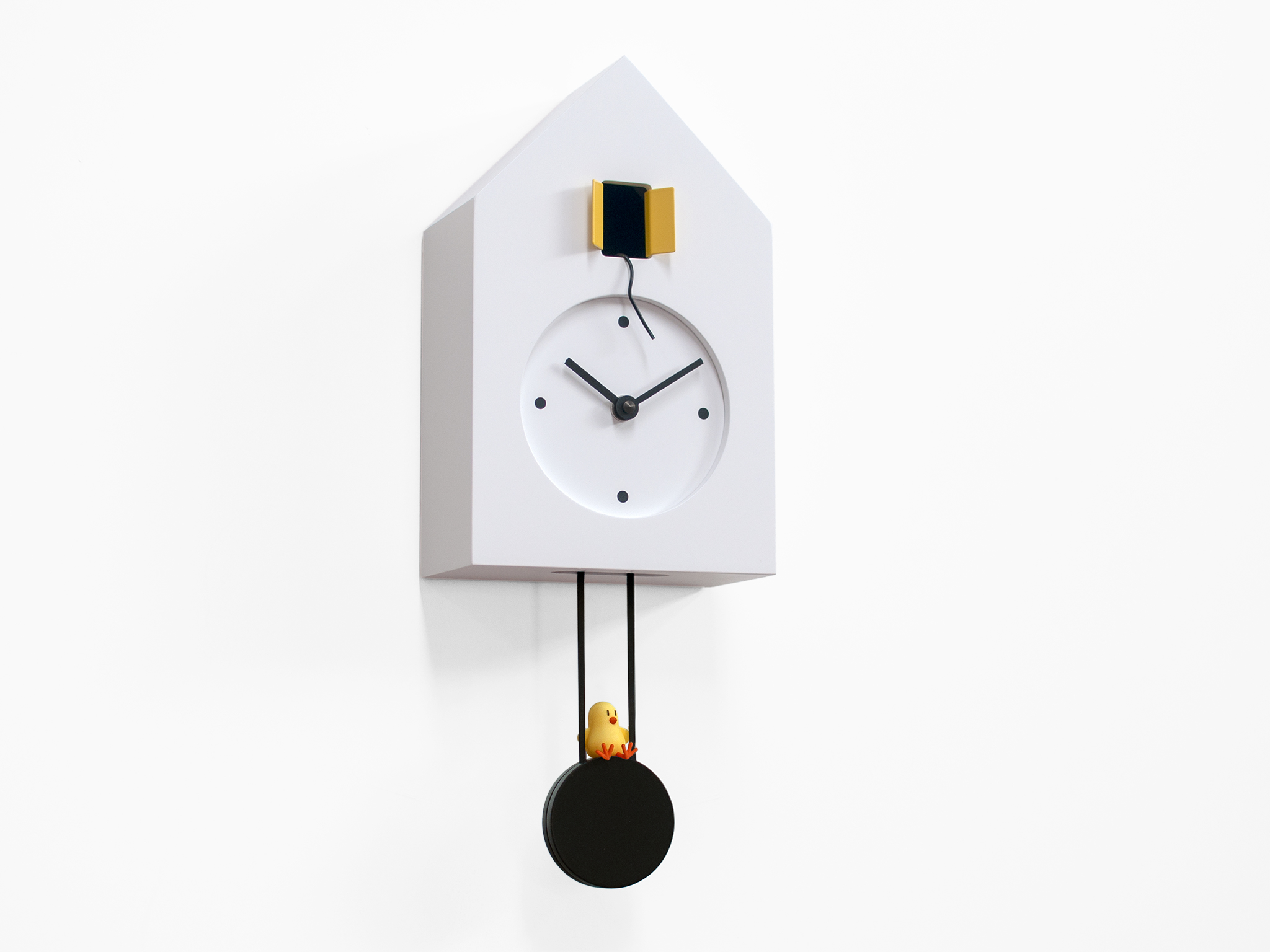 progetti-freebird-orologio-da-parete-con-uccellino-su-pendolo image 1