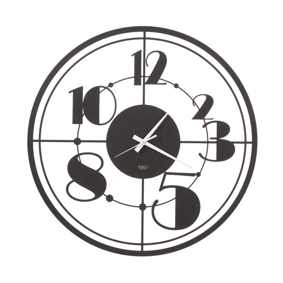 arti-mestieri-teo-orologio-da-parete-art-d-co image 1