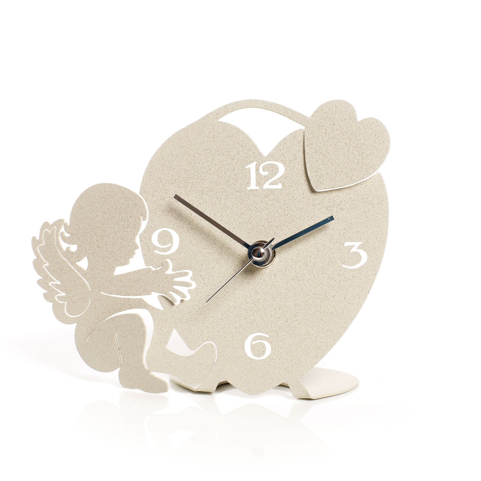 arti-mestieri-angioletto-bomboniera-orologio-16x14-cm-ferro image 1