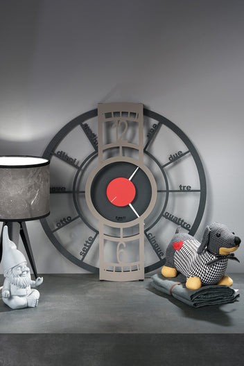 arti-mestieri-push-the-button-orologio-da-parete-51-cm image 2