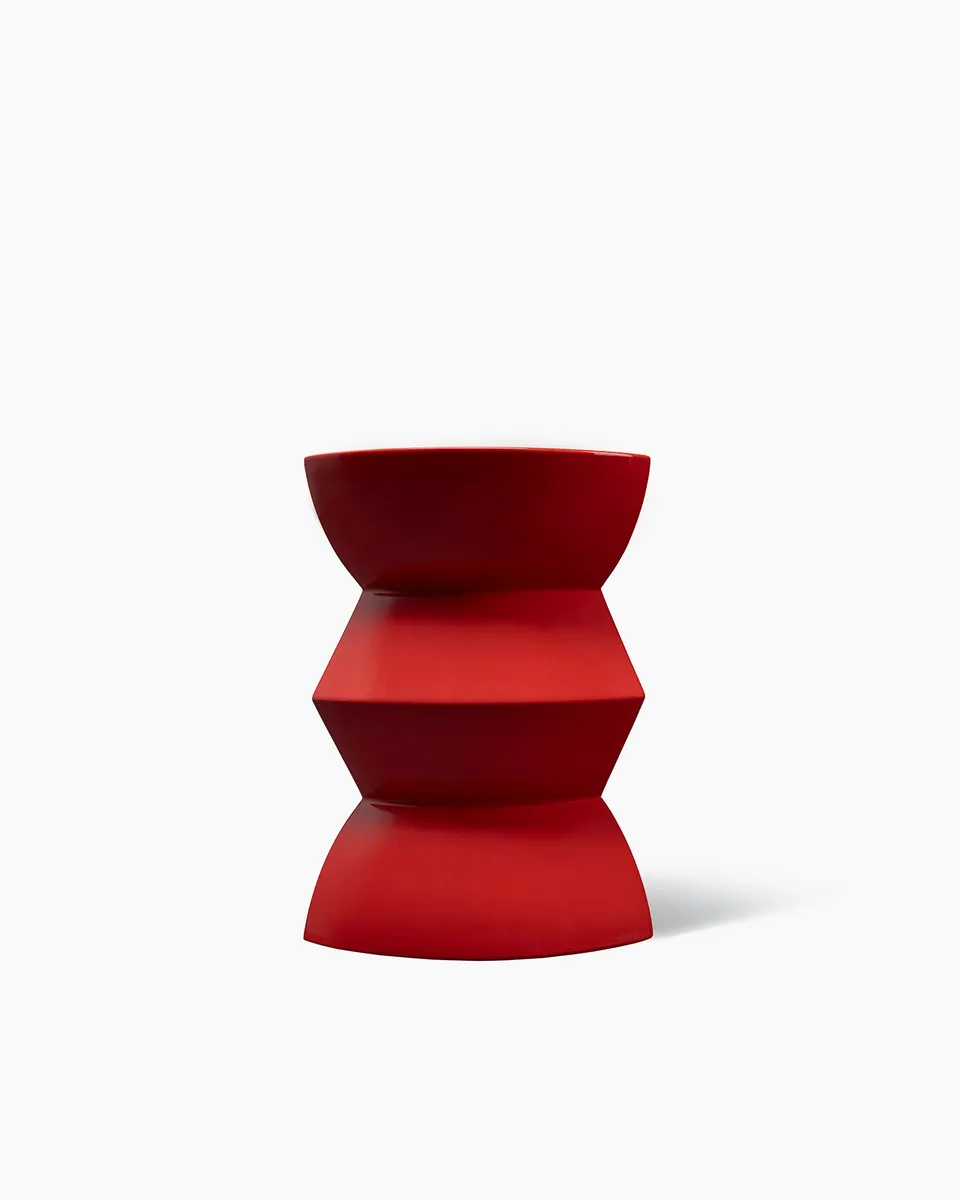 bitossi-ceramiche-vaso-zaven-isola-e-curve-rimini-blu-contemporaneo image 1