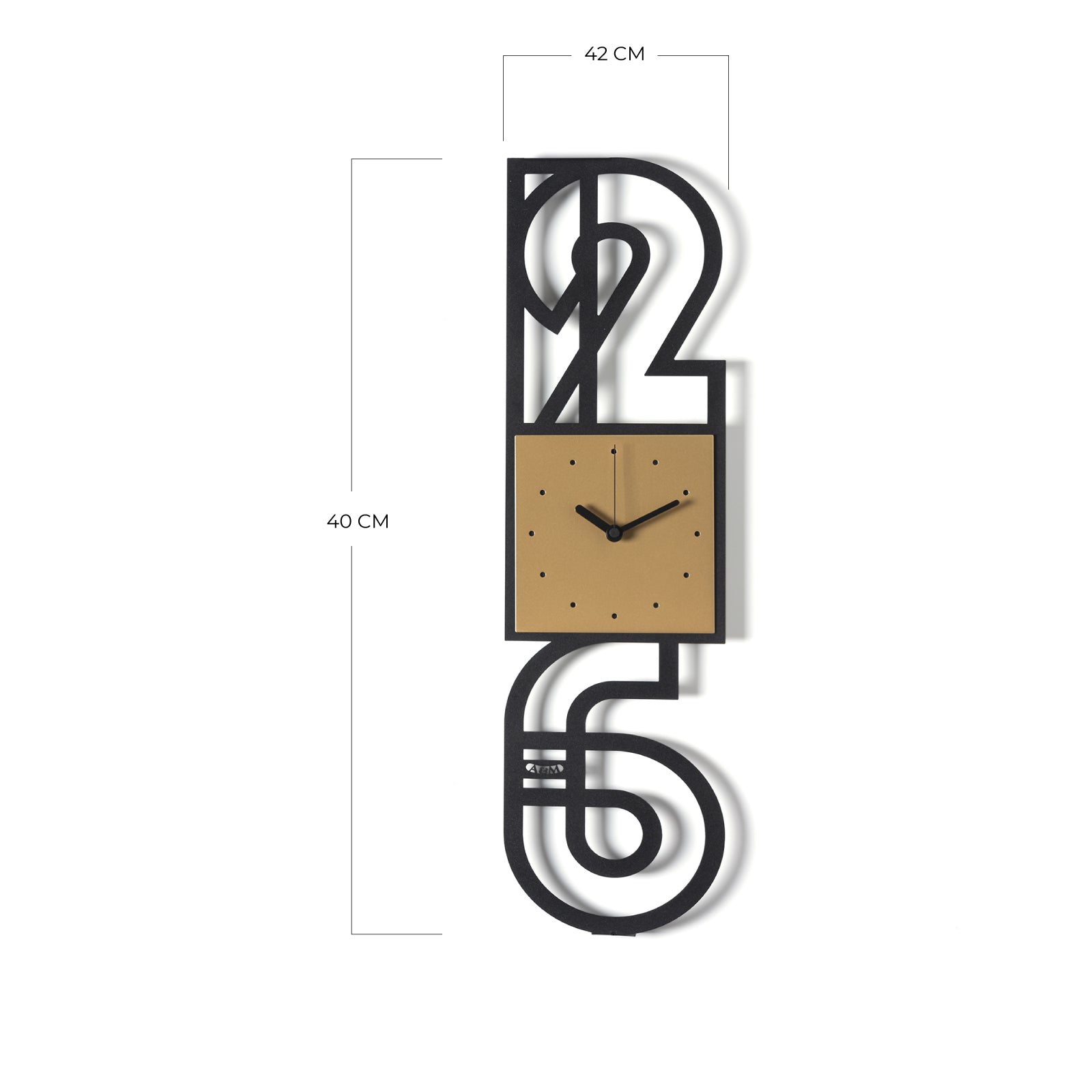 arti-mestieri-neville-orologio-da-parete-di-design-20x70-cm image 4