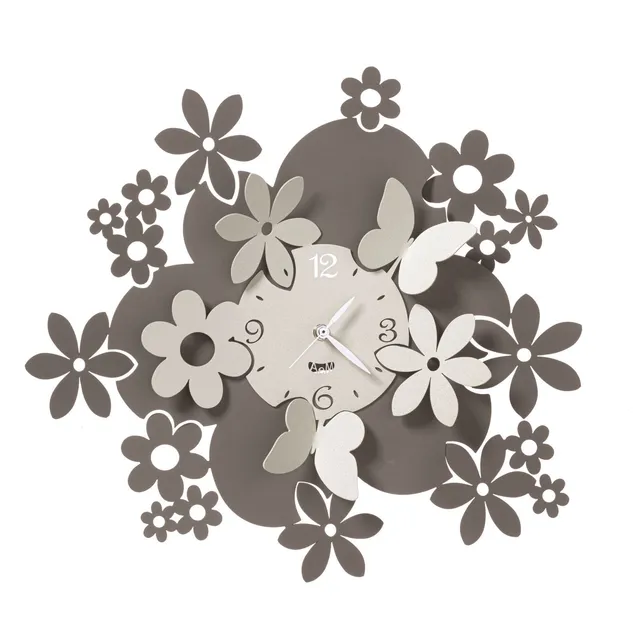 arti-mestieri-daisy-orologio-da-parete-con-fiori-40-cm image 1