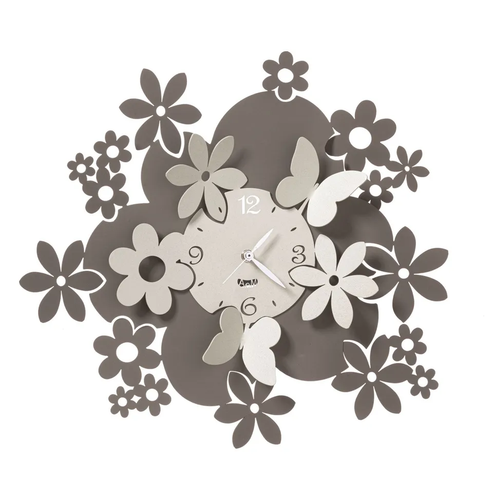 arti-mestieri-daisy-orologio-da-parete-con-fiori-40-cm image 1