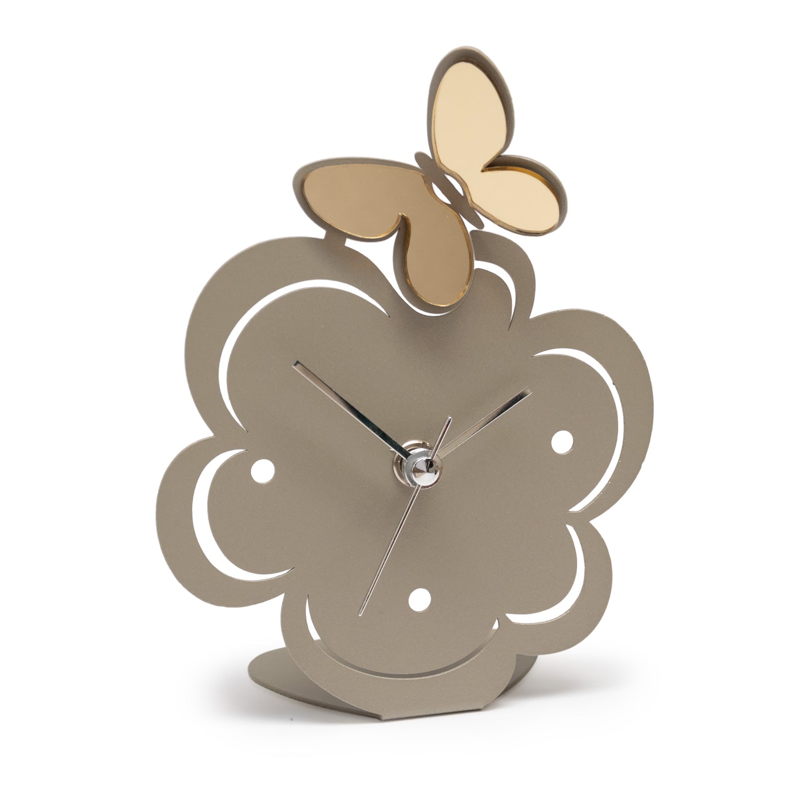 arti-mestieri-bomboniera-orologio-farfallina-13x17-cm-ferro image 1