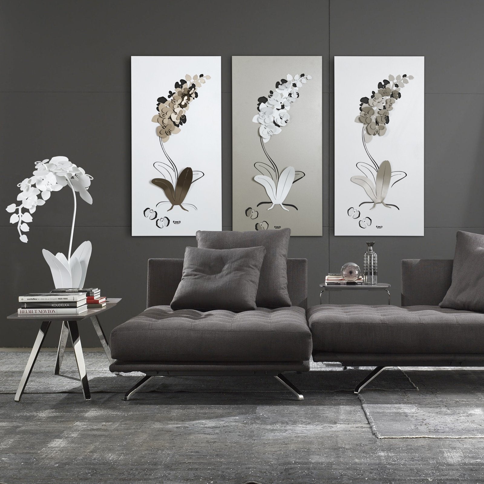 arti-mestieri-orchidea-pannello-decorativo-in-ferro-100x50x8-cm image 6