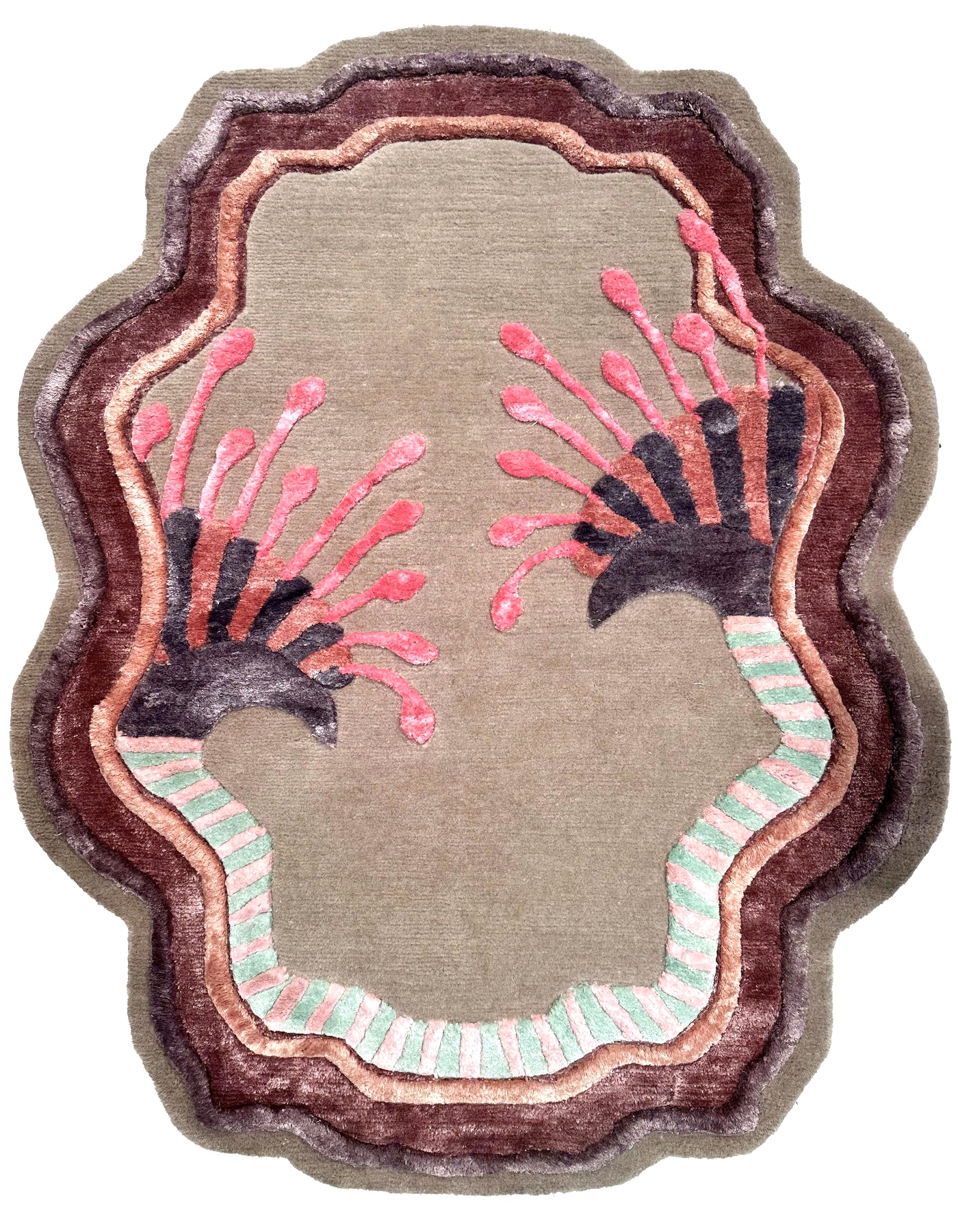illulian-floralia-yard-tappeto-fatto-a-mano-limited-collection image 1