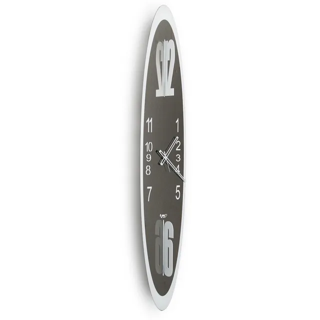 arti-mestieri-carlos-acciaio-grande-orologio-da-parete-di-design image 1