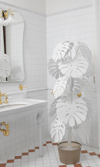 arti-mestieri-large-monstera-lampada-da-terra-a-foglie image 4