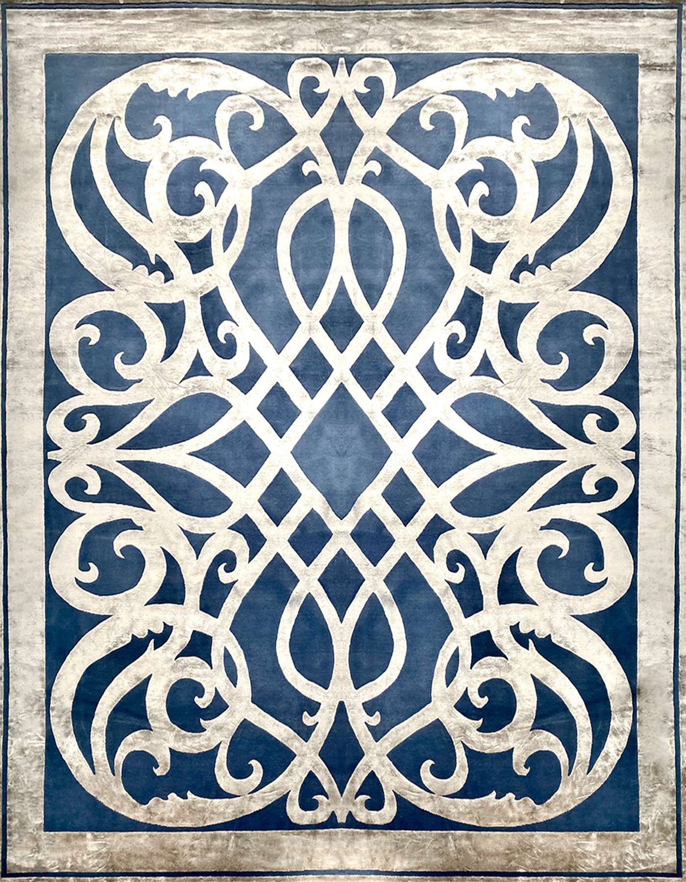 illulian-beauty-tappeto-395x357-cm-lana-e-seta image 1