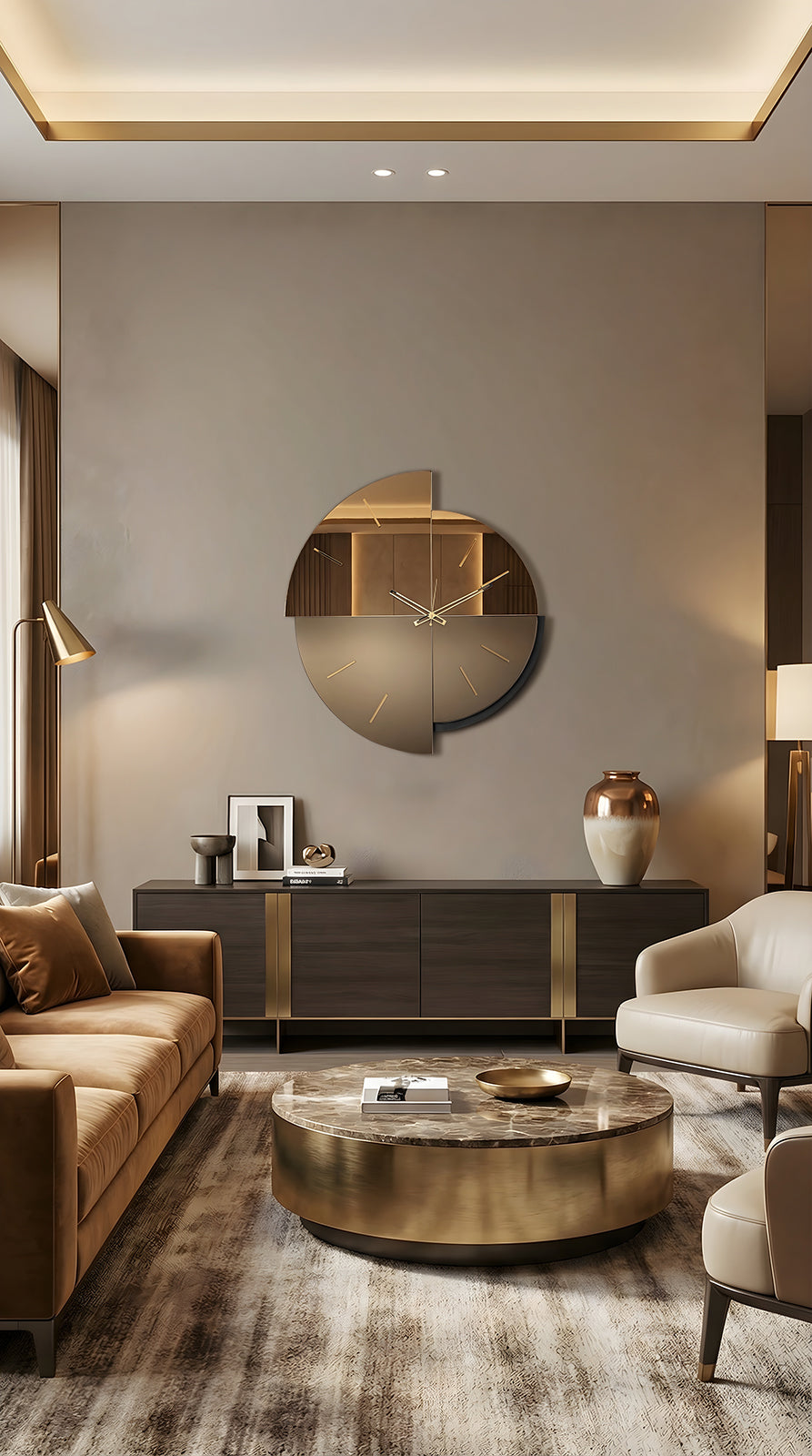 arti-mestieri-orologio-da-parete-avignone-crystal-luxe-e-velour-luxe image 2