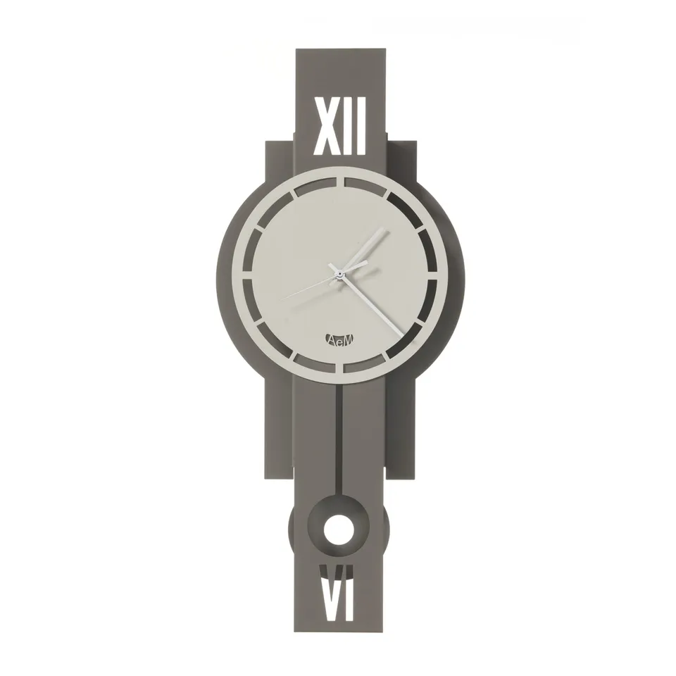 arti-mestieri-pendolux-orologio-a-pendolo-da-parete-20x60-cm image 1