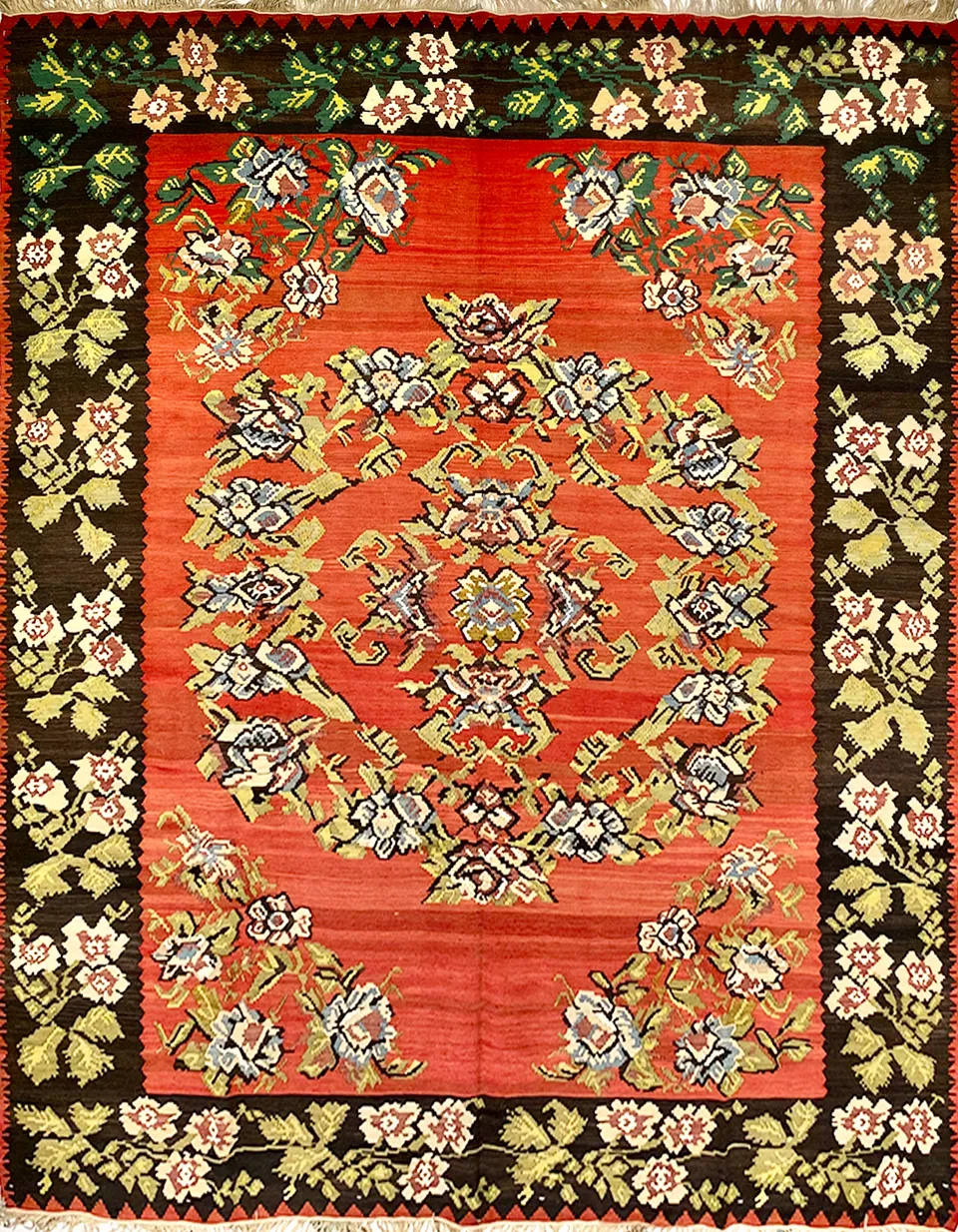 illulian-karabagh-kilim-tappeto-nomade-300-x-251-cm-persia-xix-secolo image 1