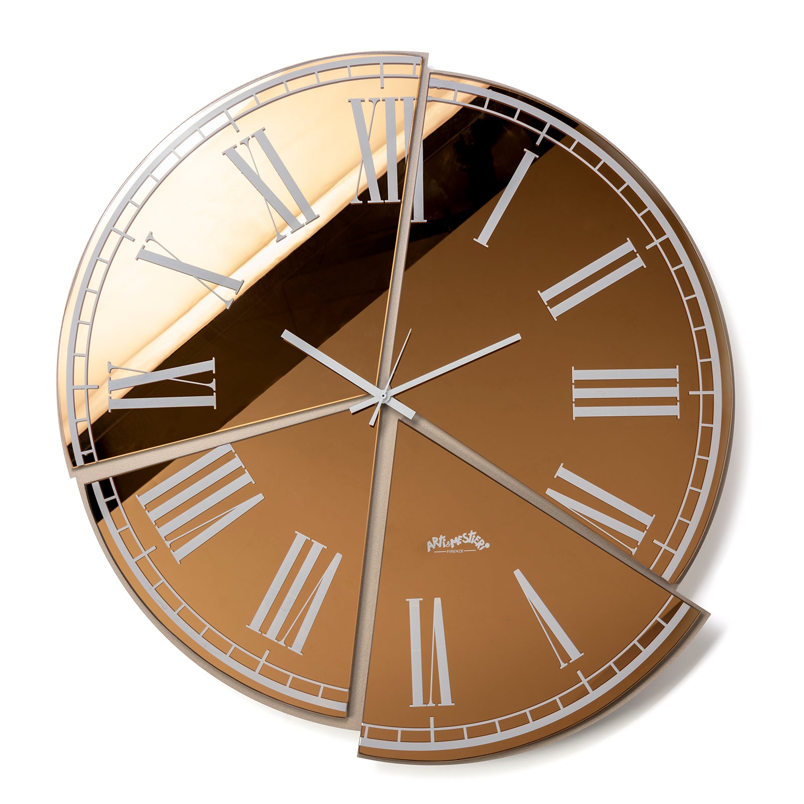 arti-mestieri-kintsugi-orologio-da-parete-in-vetro-specchiato image 5