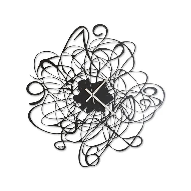 arti-mestieri-doodle-orologio-da-parete-in-ferro-58-cm image 1